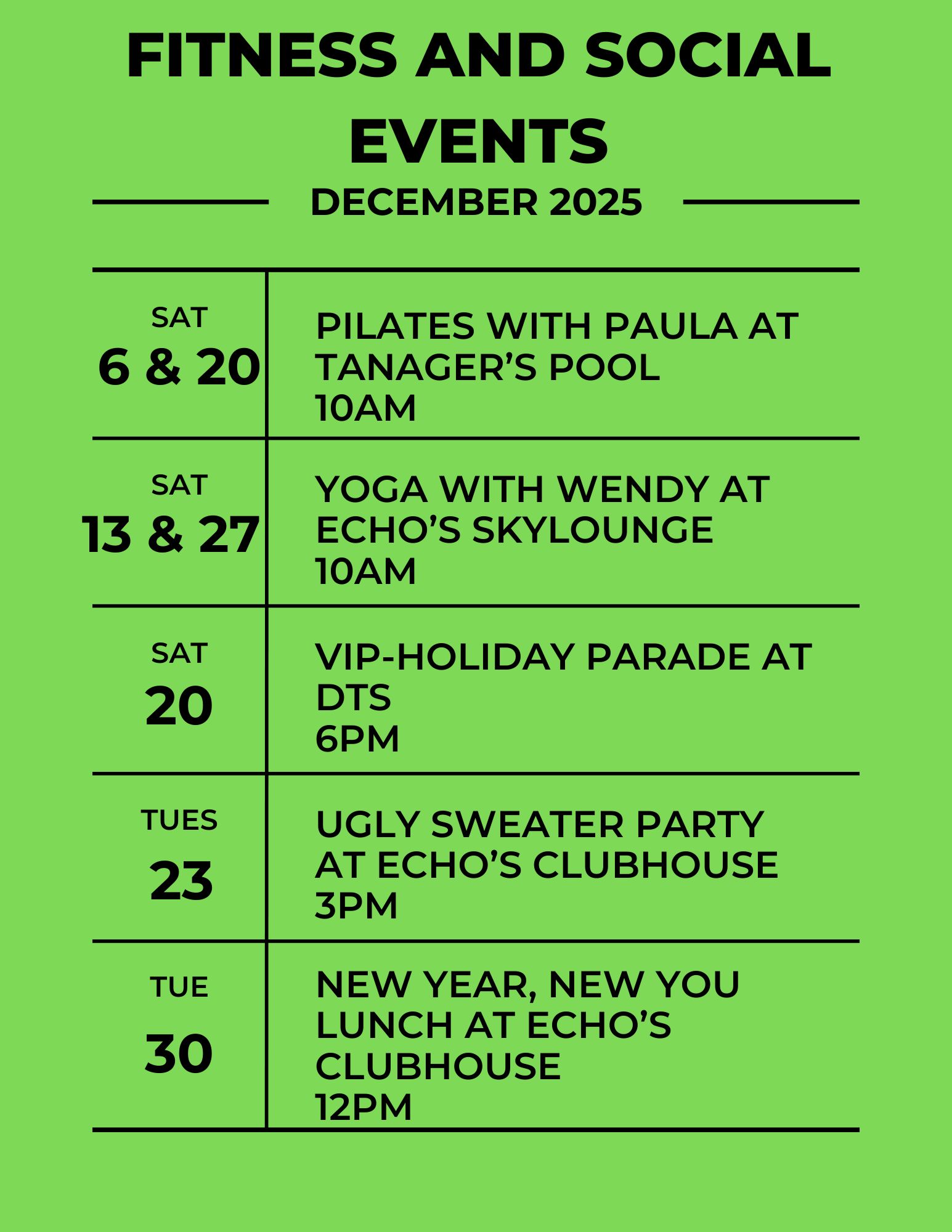 Resident Events Image 1