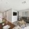 open concept kitchen and living area